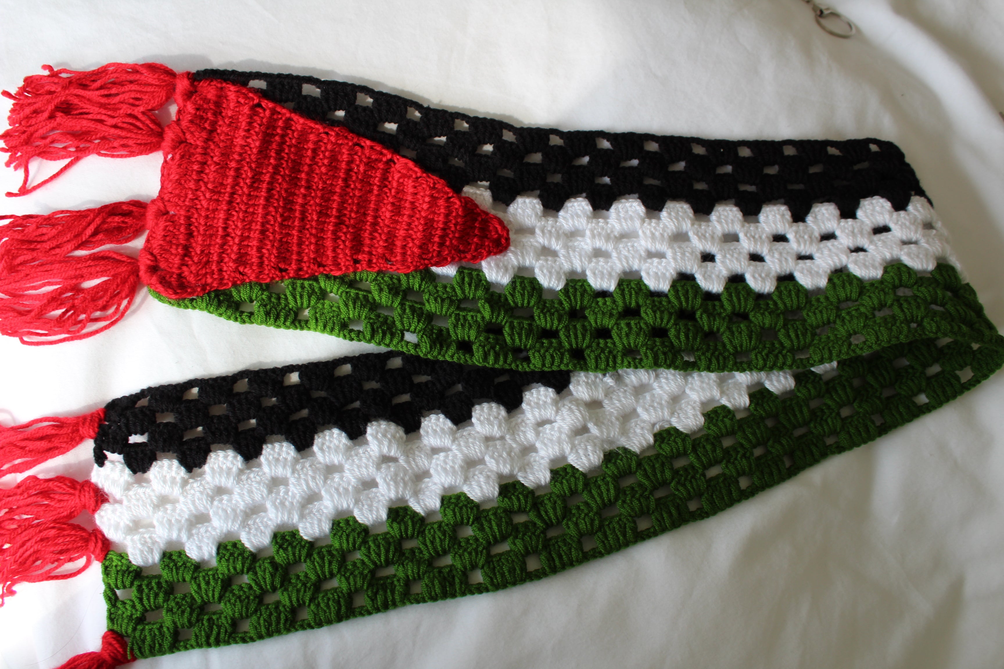 The Flag We Wear – Soft Crochet Scarf