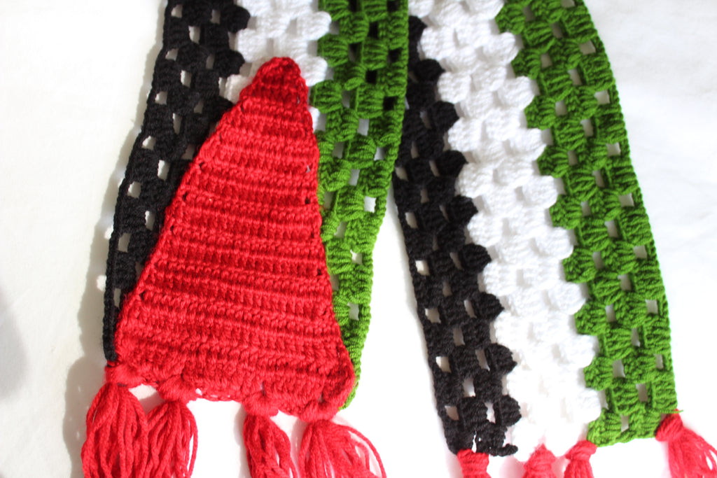 The Flag We Wear – Soft Crochet Scarf