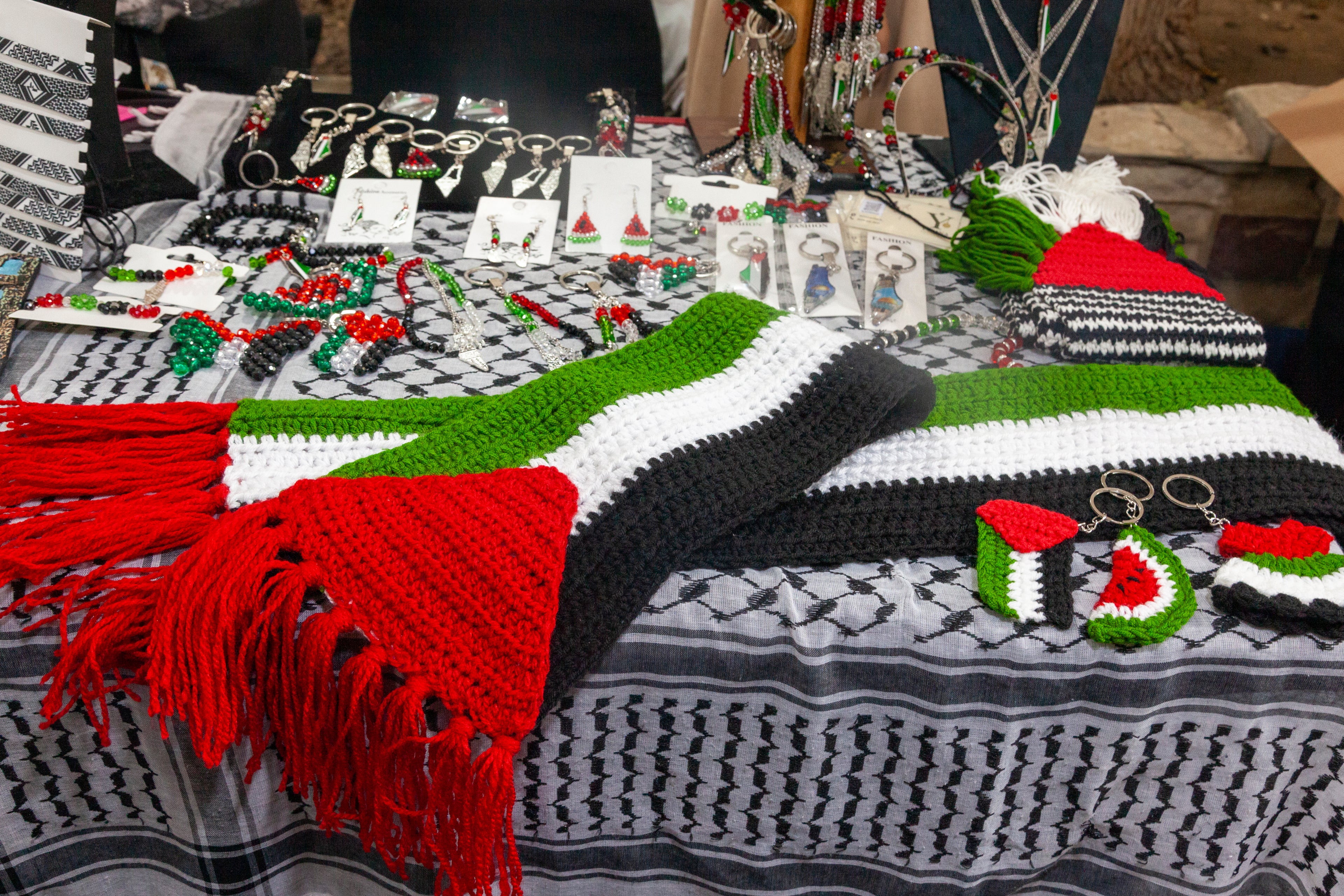 The Flag We Hold – Classic Crochet Scarf