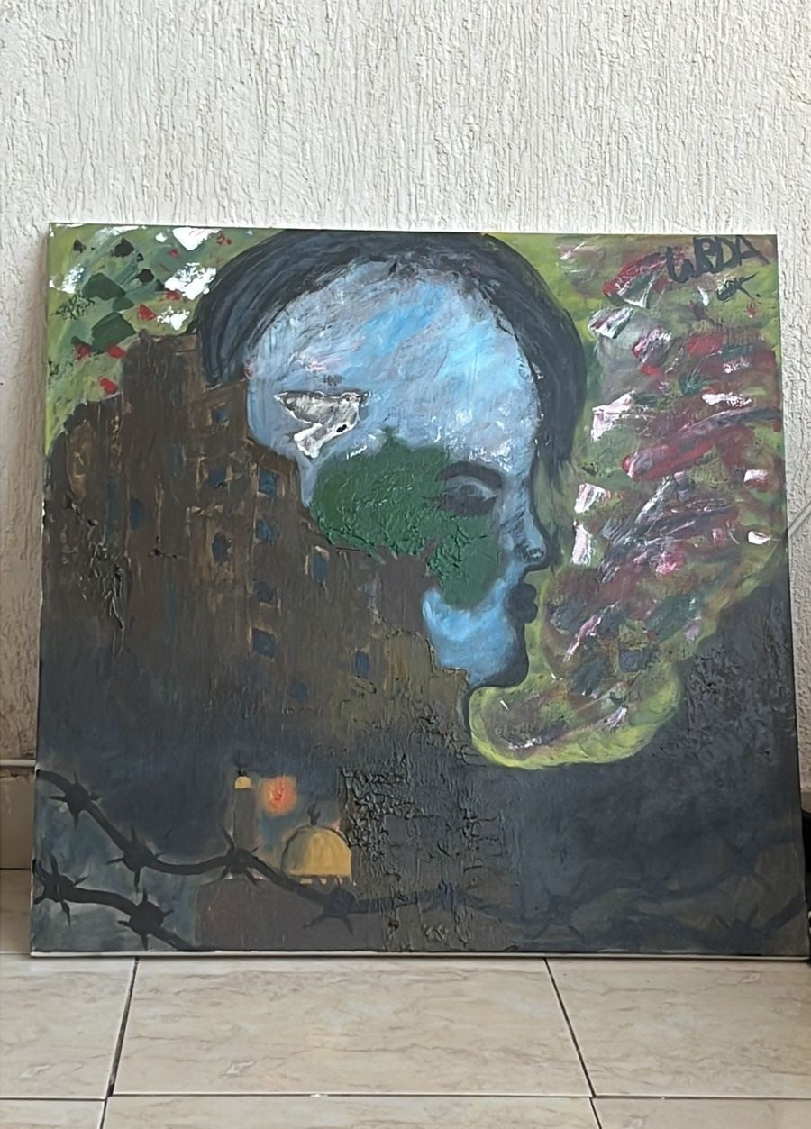 My Homeland's Soil — Original Artwork by Warda