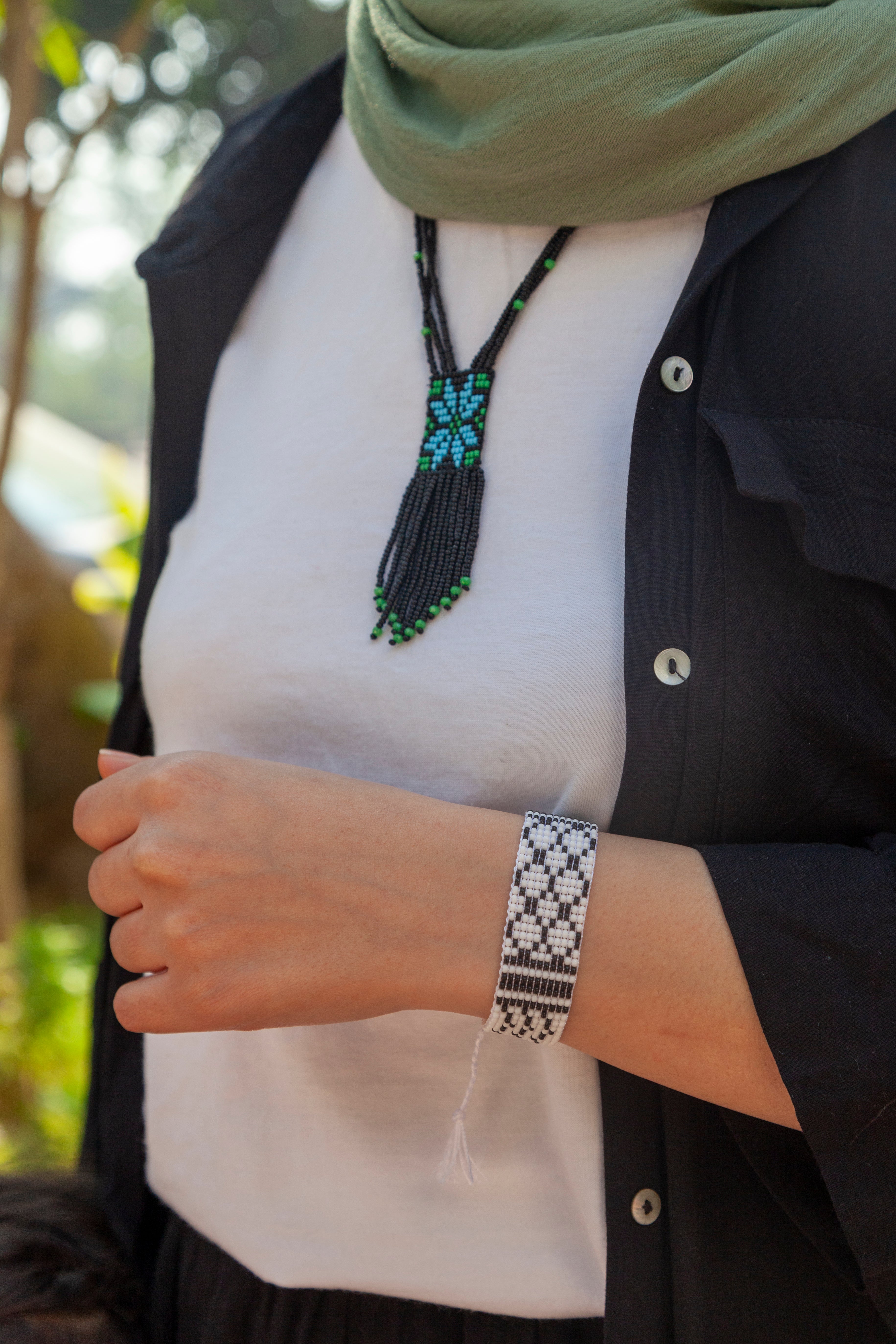 The Pattern We Inherit – Signature Twist & Tie Bracelet
