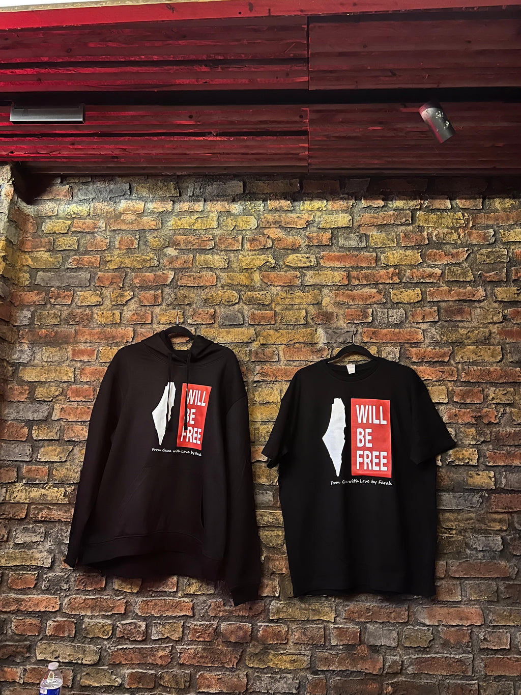 Palestine Will Be Free – Designed in Gaza T-Shirt