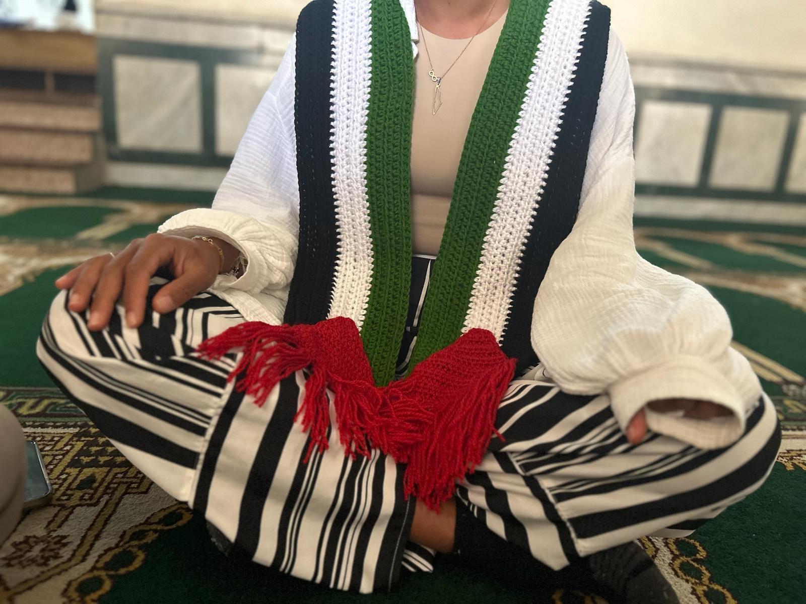 The Flag We Hold – Classic Crochet Scarf