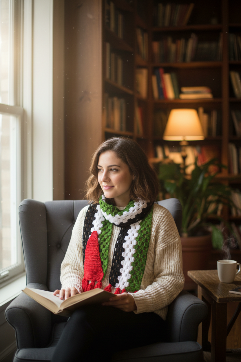 Crochet Scarf Lifestyle