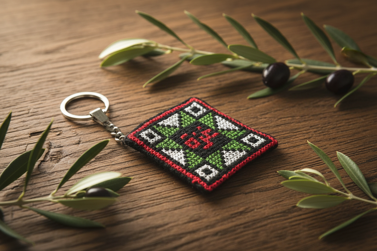 Lifestyle shot with olive branches