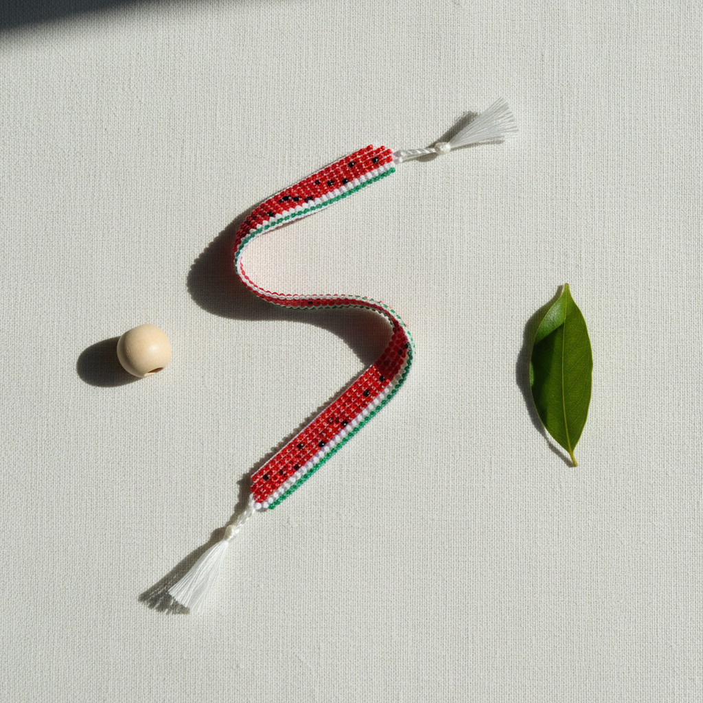 Seeds We Carry Bracelet Flat Lay